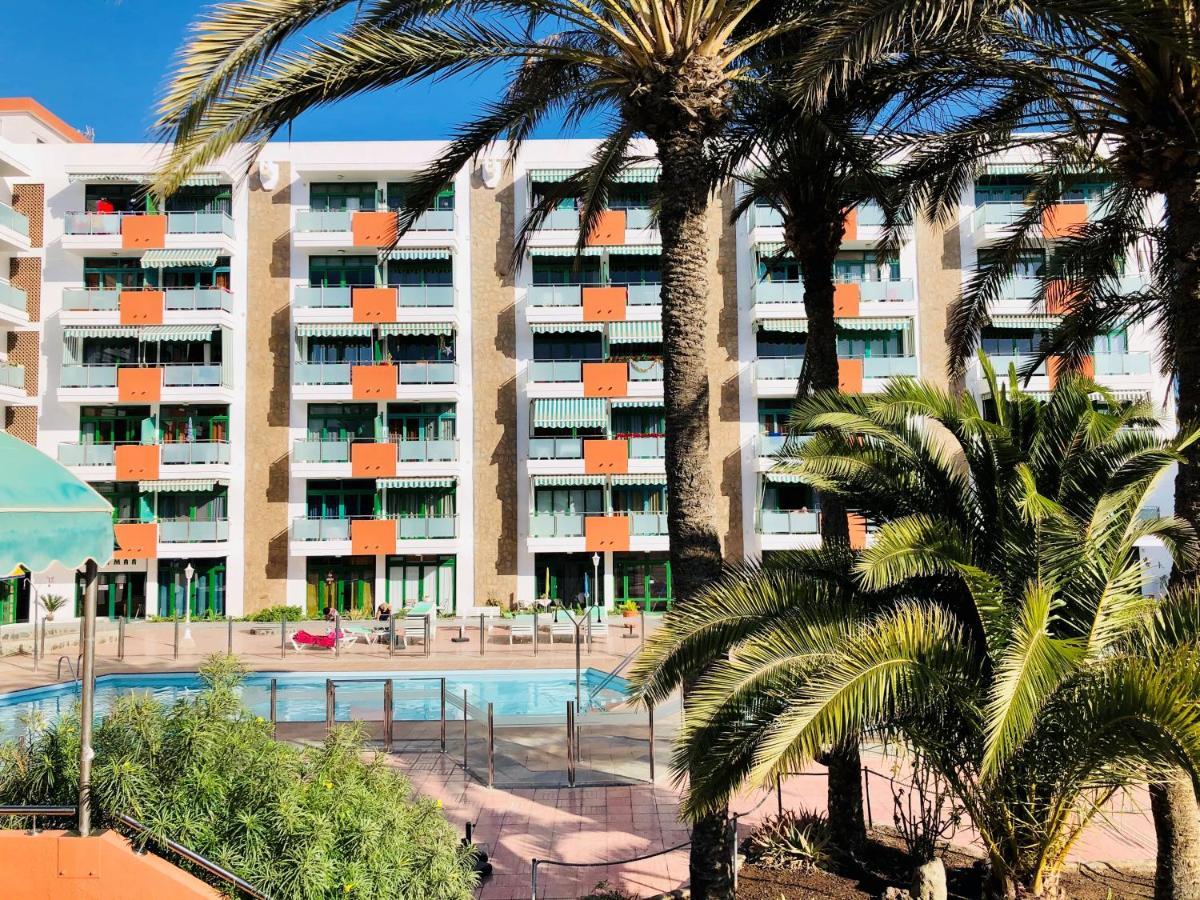 Apartment Palm Trees View Of The Dunes Плая дел Инглес Екстериор снимка