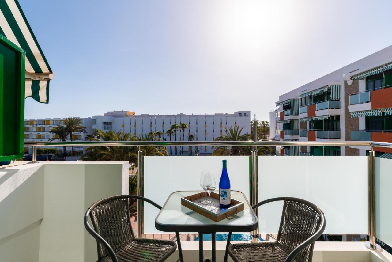 Apartment Palm Trees View Of The Dunes Плая дел Инглес Екстериор снимка