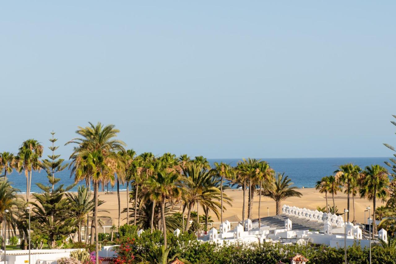 Apartment Palm Trees View Of The Dunes Плая дел Инглес Екстериор снимка